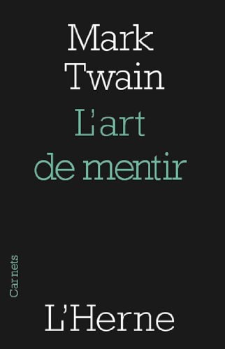 'ART DE MENTIR, de Mark Twain | portada del libro