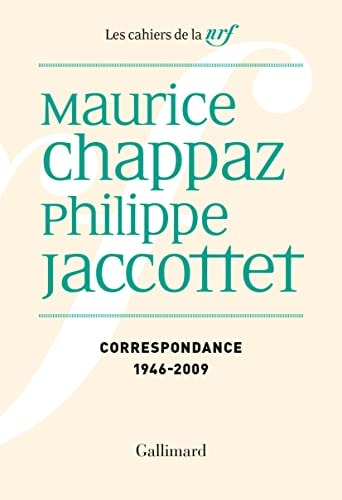 CORRESPONDANCE 1946-2009, de José-Flore Tappy | portada del libro