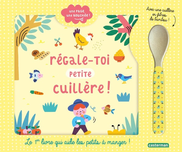 UNE PAGE, UNE BOUCHEE T2 REGALE-TOI, PETITE CUILLERE, de Coralie Saudo | portada del libro