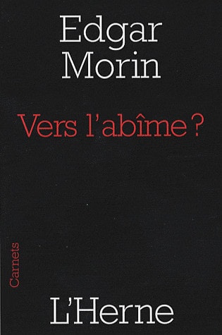 ERS L'ABIME ?, de Morin edgar | portada del libro