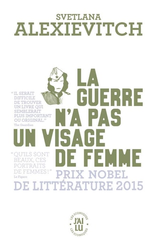 UERRE N A PAS UN VISAGE DE FE, de Svetlana Alexandrovna Alexievitch | portada del libro