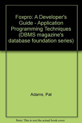 FOX PRO 2 DEVELOPER'S GUIDE, de ADAMS | portada del libro