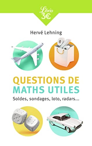 UESTIONS DE MATHS UTILES, de Hervé Lehning | portada del libro
