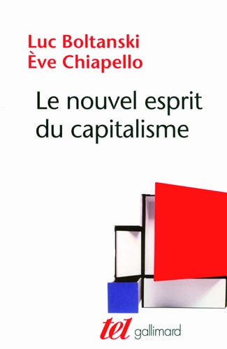 LE NOUVEL ESPRIT DU CAPITALISME, de Chiapello | portada del libro