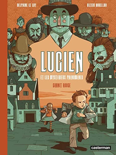 LUCIEN ET LES MYSTERIEUX PHENOMENES T2 GRANIT ROUGE, de Alexis Horellou | portada del libro