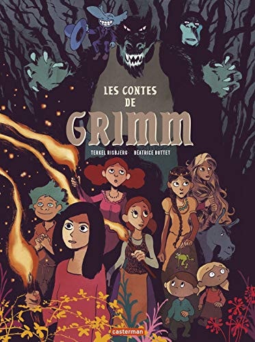LES CONTES DE GRIMM, de Béatrice Bottet | portada del libro
