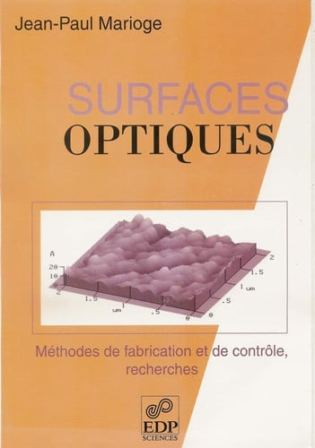 SURFACES OPTIQUES, de MARIOGE JEAN-PA | portada del libro