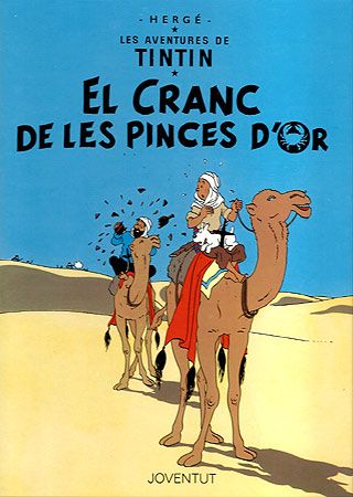 EL CRANC DE LES PINCES D´OR (12ª ED.), de Hergé | portada del libro