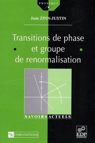TRANSITION DE PHASE, de ZINN-JUSTIN JEA | portada del libro