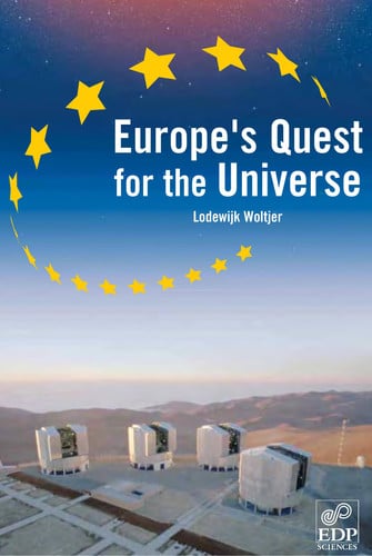EUROPE'S QUEST FOR UNIVERSE, de LODEWIJK WOLTJE | portada del libro