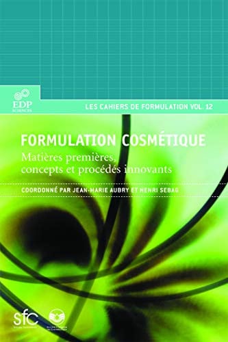 FORMULATION COSMETIQUE POD, de AUBRY JEAN-MARI | portada del libro