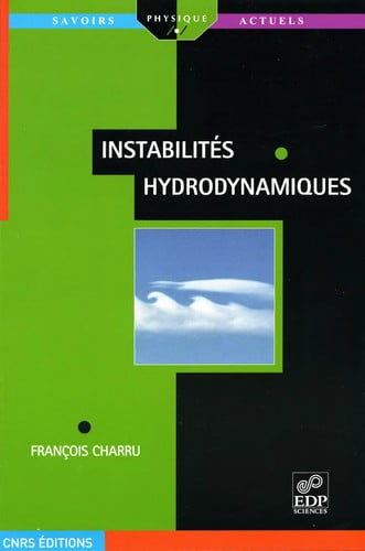 INSTABILITE HYDRODYNAMIQUE, de CHARRU FRANCOIS | portada del libro