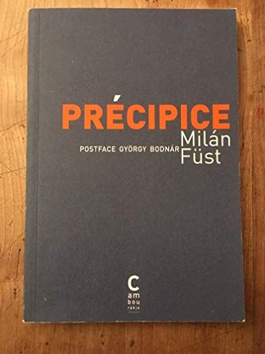 LE PRECIPICE, de Milán Füst | portada del libro