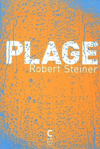 PLAGE, de Robert Steiner | portada del libro