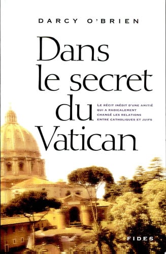 DANS LE SECRET DU VATICAN, de DARCY O'BRIEN | portada del libro