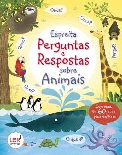 ESPREITA PERGUNTAS E RESPOSTAS SOBRE ANIMAIS, de Lucília Tibério | portada del libro