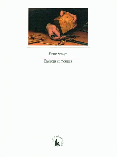 ENVIRONS ET MESURES, de Pierre Senges | portada del libro