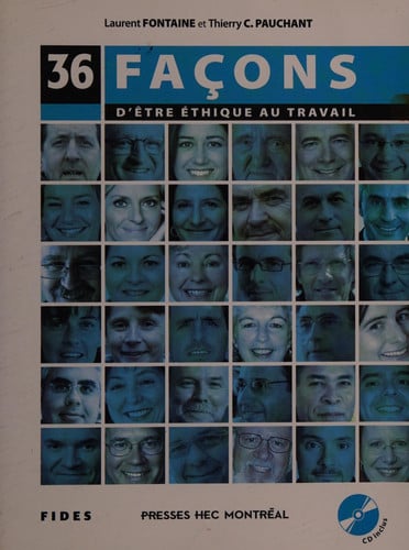 36 FACONS D'ETRE ETHIQUE AU TRAVAIL, de PAUCHANT THIER | portada del libro