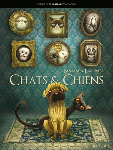 HATS ET CHIENS - CARNET DE 15, de Lacombe Benjamin | portada del libro
