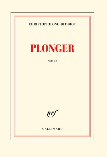 PLONGER, de CHRISTOPHE ONO DIT BIOT | portada del libro
