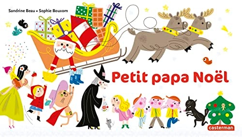 A LA QUEUE LEU LEU -PETIT PAPA NOEL, de Sandrine Beau | portada del libro