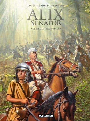 ALIX SENATOR -14- LE SERMENT D'ARMINIUS, de Valérie Mangin | portada del libro