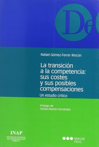 Transición a la competencia, de Gómez-Ferrer Rincón | portada del libro