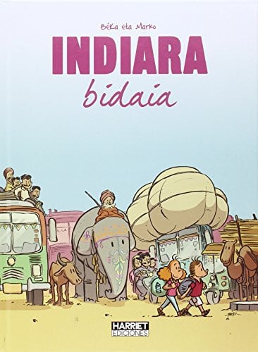 Indiara bidaia | portada del libro