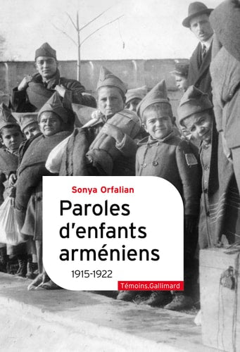 PAROLES D'ENFANTS ARMENIENS, de Sonya Orfalian | portada del libro