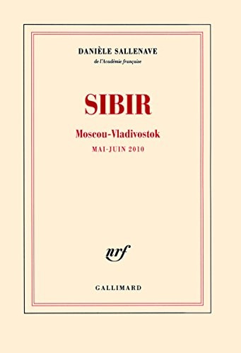 SIBIR, de Danièle Sallenave | portada del libro