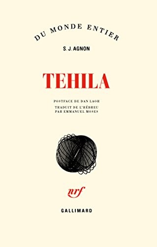 TEHILA, de Samuel Joseph Agnon | portada del libro