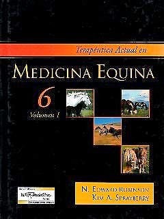 TERAPEUTICA ACTUAL EN MED EQUINA DOS TOMO, de ROBINSON | portada del libro