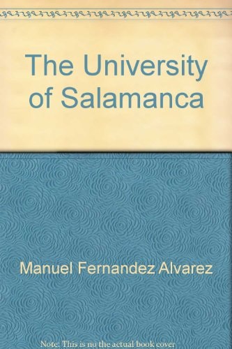 The University of Salamanca. Eight Centuries of Scholarship, de Fernández Álvarez | portada del libro