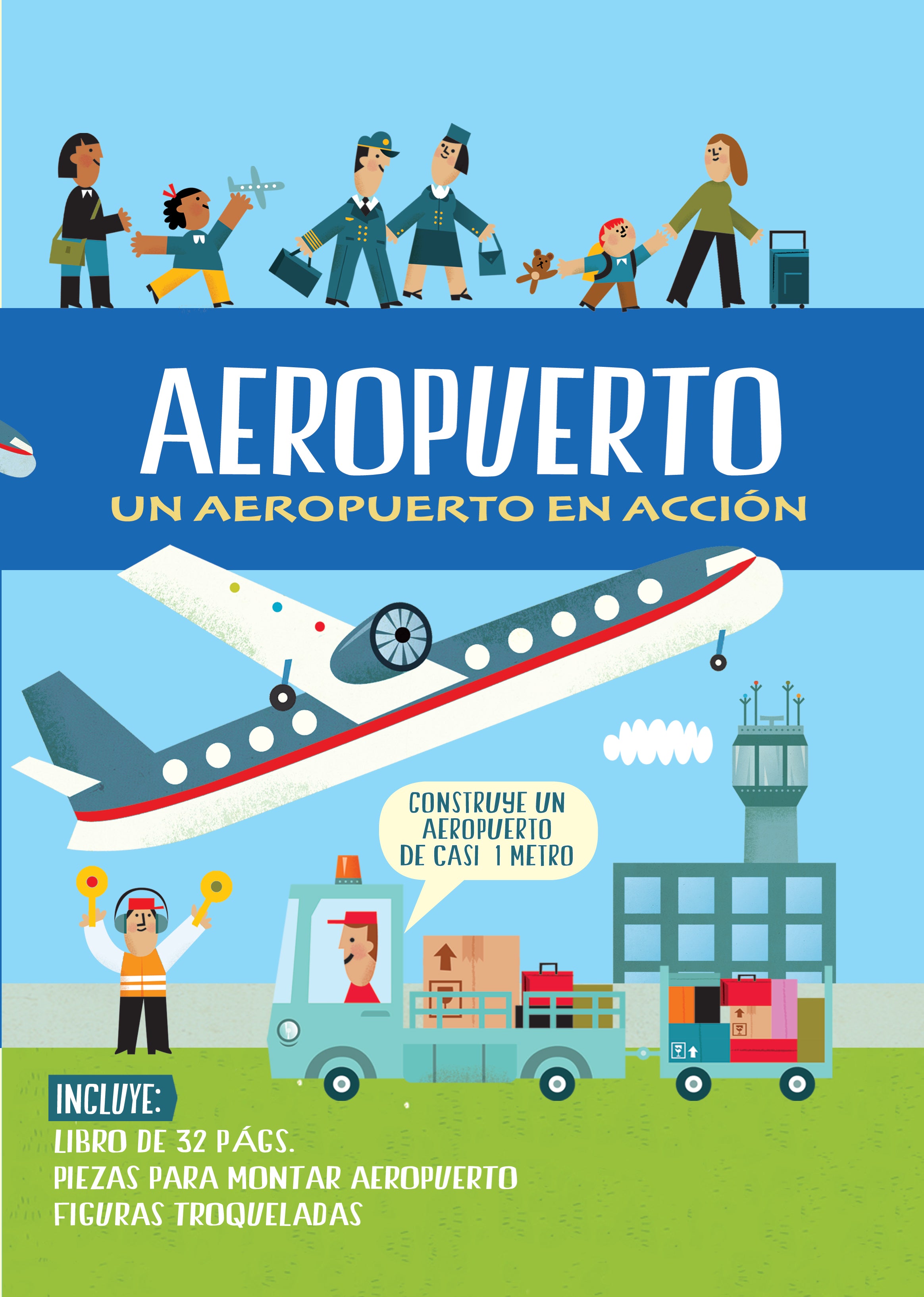 AEROPUERTO UN AEROPUERTO EN ACCION, de KNAPMAN TIMOTHY | portada del libro