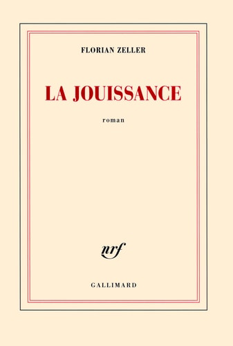 LA JOUISSANCE, de Florian Zeller | portada del libro