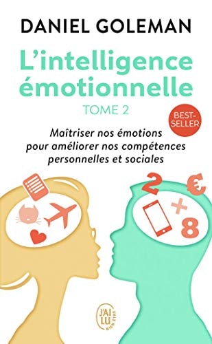 INTELIGENCIA EMOCIONAL (EN FRANCES), de Daniel Goleman | portada del libro