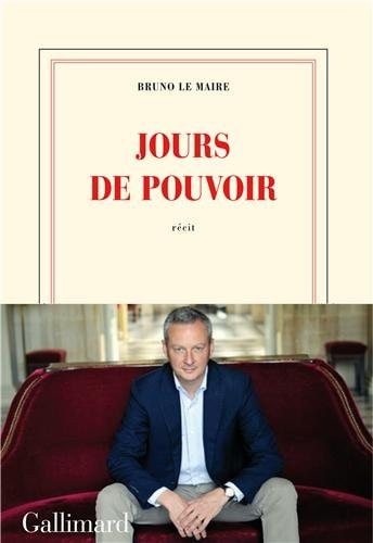 JOURS DE POUVOIR, de Bruno Le Maire | portada del libro