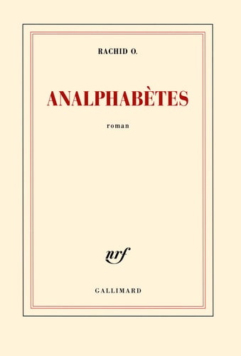 ANALPHABETES, de Rachid O. | portada del libro