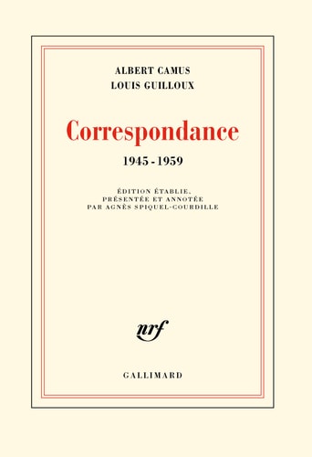 CORRESPONDANCE 1945-1959, de Albert Camus | portada del libro