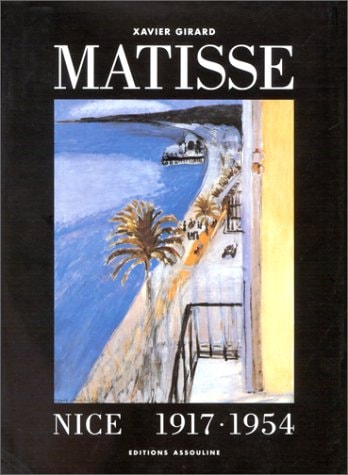 MATISSE A NICE 1917-1954, de Xavier Girard | portada del libro