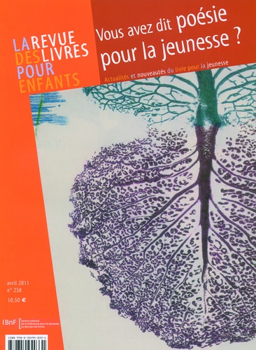 RLPE N258 VOUS AVEZ-DIT POESIE POUR LA JEUNESSE ?, de Jacques Vidal-Naquet | portada del libro