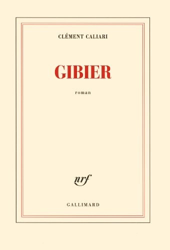 GIBIER, de Clément Caliari | portada del libro