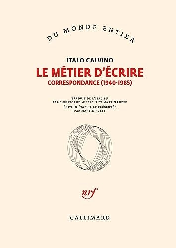 LE METIER D'ECRIRE, de Italo Calvino | portada del libro
