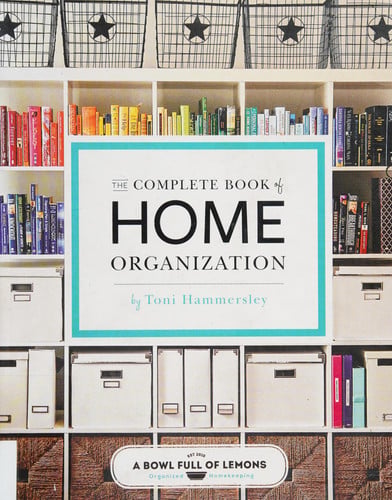 THE COMPLETE BOOK OF HOME ORGANIZATION 336 TIPS A | portada del libro