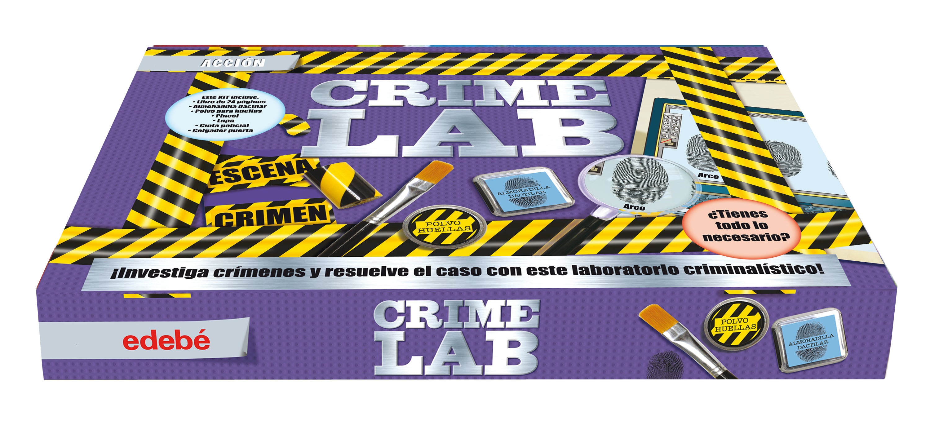 CRIME LAB, de AA.VV. | portada del libro