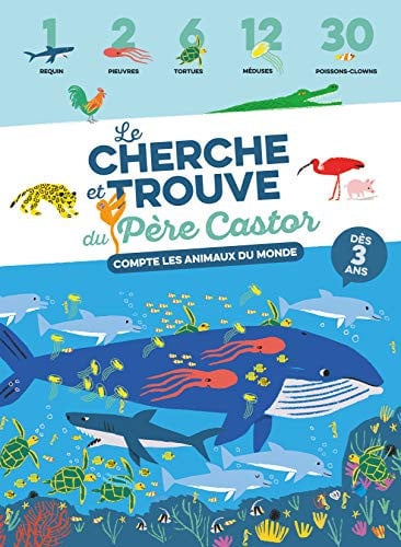 OMPTE LES ANIMAUX DU MONDE - LE CHERCHE, de PIFFARETTI MARION | portada del libro