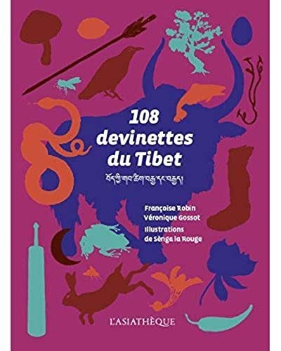 108 DEVINETTES DU TIBET, de Françoise Robin | portada del libro