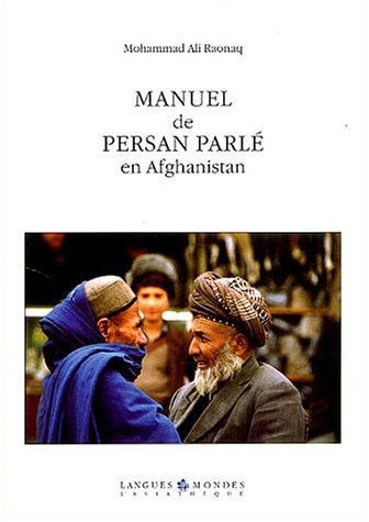 MANUEL DE PERSAN PARLE EN AFGHAN+1CD, de Mohammad Ali Raonaq | portada del libro