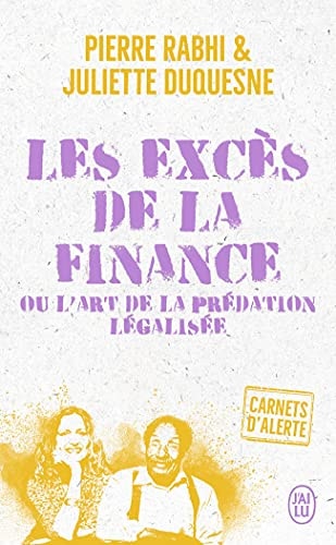 ES EXCES DE LA FINANCE, de Pierre Rabhi | portada del libro