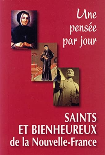 SAINTS ET BIENHEUREUX DE LA NOUVELLE FRANCE, de Luc Phaneuf | portada del libro